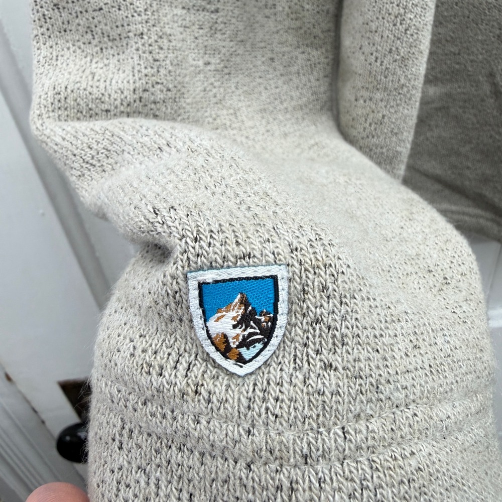 Kuhl Stella full zip up fleece lined sweater women's xl inner cuff on sleeve - Picture 6 of 11